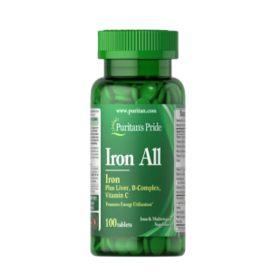 Puritan's Pride Iron All (100 Tabs)
