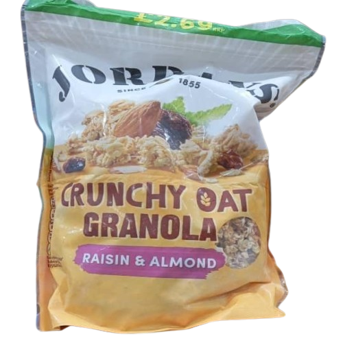 Jordan’s Crunchy Raisin & Almond Oat Granola