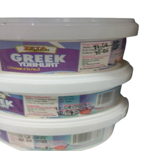 Zeta Greek Yoghurt Unsweetened (200ml)