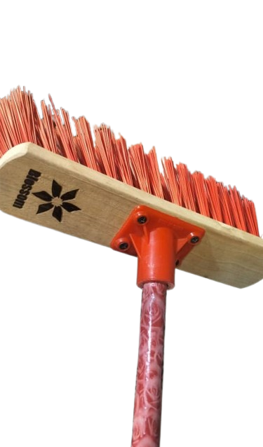 Blossom Wooden Broom for Rough Surfaces