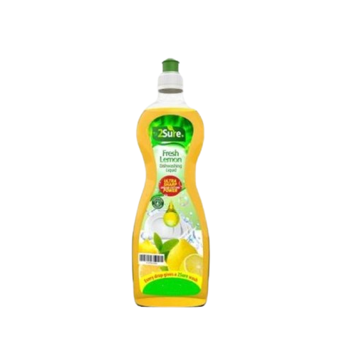 2Sure Dishwashing Liquid Fresh Lemon (1Ltr)