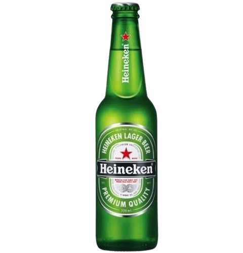 Heineken Larger Beer Bottle	(60cl)
