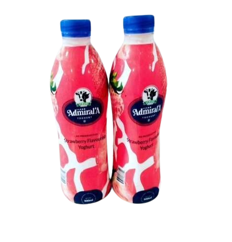 Admiral'A Strawberry Whole Milk Yoghurt (500ml)