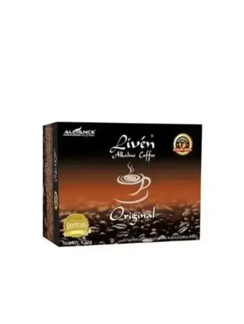 Liven Alkaline Coffee (AIM) 420g from HTS Plus mart