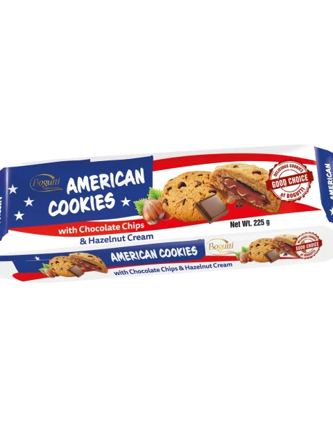 Star Kleo Aamerican Cookies with Chocolate Chips & Hazelnut Cream | 225g