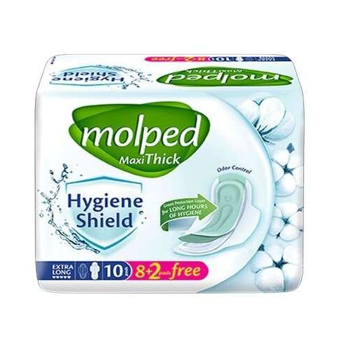 Molped Maxi Thick Sanitary Pad Long 8'S (1pack)