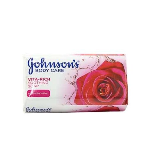 Johnsons Vitarich Soothing Soap (125g)