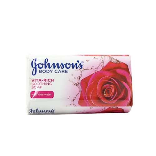 Johnsons Vitarich Soothing Soap (125g)