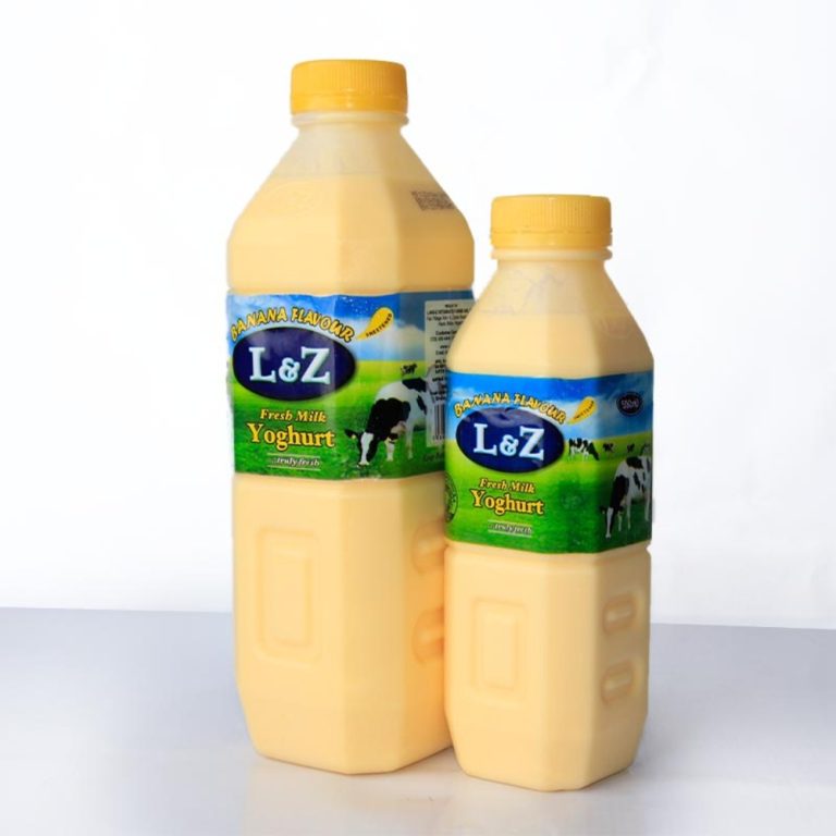 L and Z Fresh Milk Yoghurt (Banana Flavour) | 1L