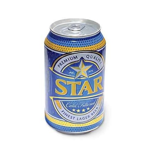 Star Lager Beer Can