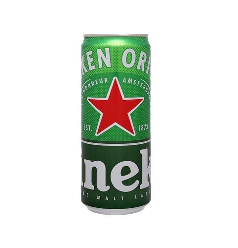 Heineken Larger Beer Sleek Can