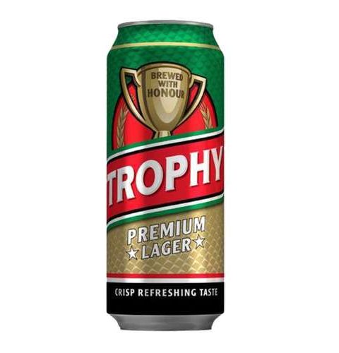 Trophy Premium Lager Can