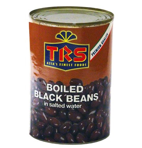 TRS Boiled Black Beans Insalted Water (400g)