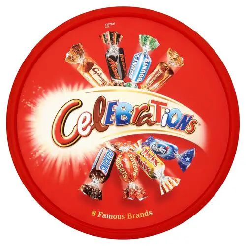 Mars Celebrations Chocolate Bar Tubs