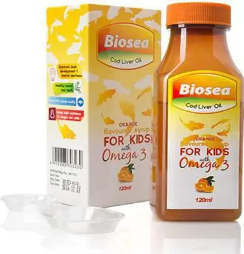 Biosea Cod Liver Oil -Orange (120mL)