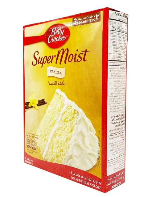 Betty Crocker Super Moist Vanilla (500g)