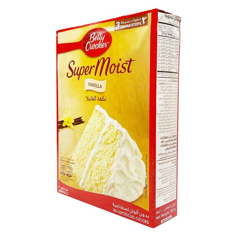 Betty Crocker Super Moist Vanilla  (500g)