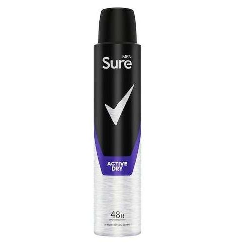 Sure Anti-Perspirant Deo Active Dry For Men (250mL)