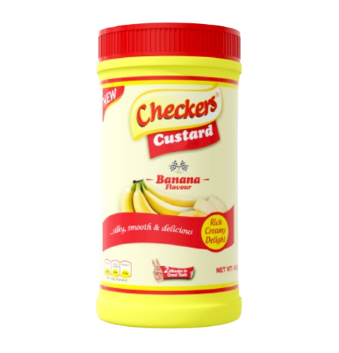 Checkers Banana Custard Powder Jar (400G)