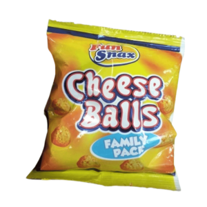 Fun Snax Cheese Balls Family Pack | Pack of 50