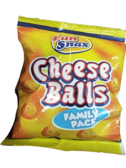 Fun Snax Cheese Balls Family Pack | Pack of 50