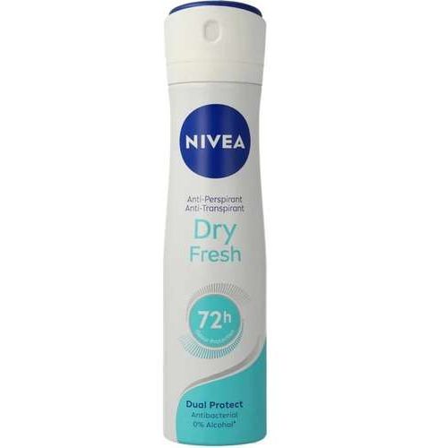 Nivea Dry Fresh 48H Anti-Perspirant Body Spray For Female (200mL)