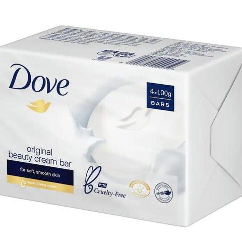 Dove Original Beauty Cream Bar Soap (4 X 100g)