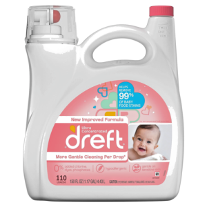 Dreft Liquid Laundry Detergent (4.43L)