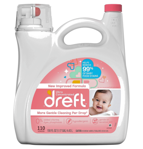 Dreft Liquid Laundry Detergent (4.43L)