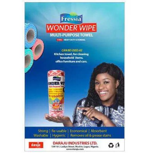 Fressia Wonder Wipe M/Purpose Towel Heavy Duty - 50's