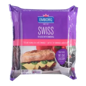 Emborg Swiss Emmental Sliced Cheese