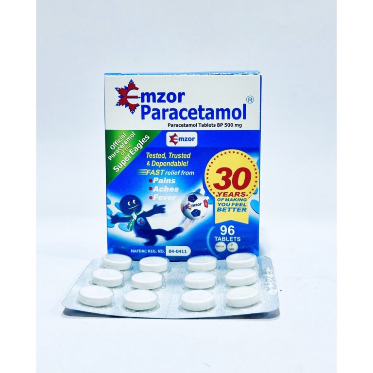 Emzor Paracetamol | 500mg per card