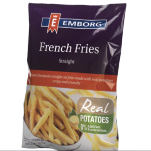Emborg French Fries Straight Cut (2.5Kg)