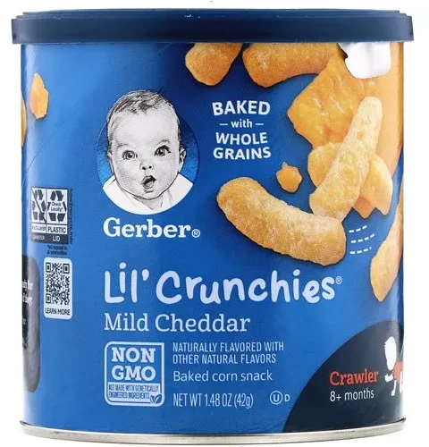 Gerber Lil Crunchies Vannila 42g