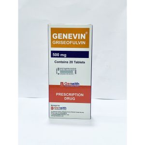 Genevin (Griseofulvin) | 500mg Contains 20 Tablets from HTS Farms