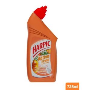 Harpic Peach & Jasmine Toilet Bowl Cleaner Disinfectant Liquid (725ml)