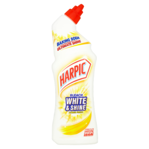 Harpic Bleach White & Shine Citrus Toilet Cleaner Gel (750mL)