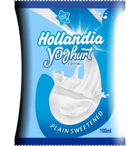 Hollandia Yoghurt Drink Plain Sweetened (100 Ml)