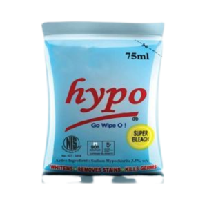 Hypo Sachets Bleach (75ml )