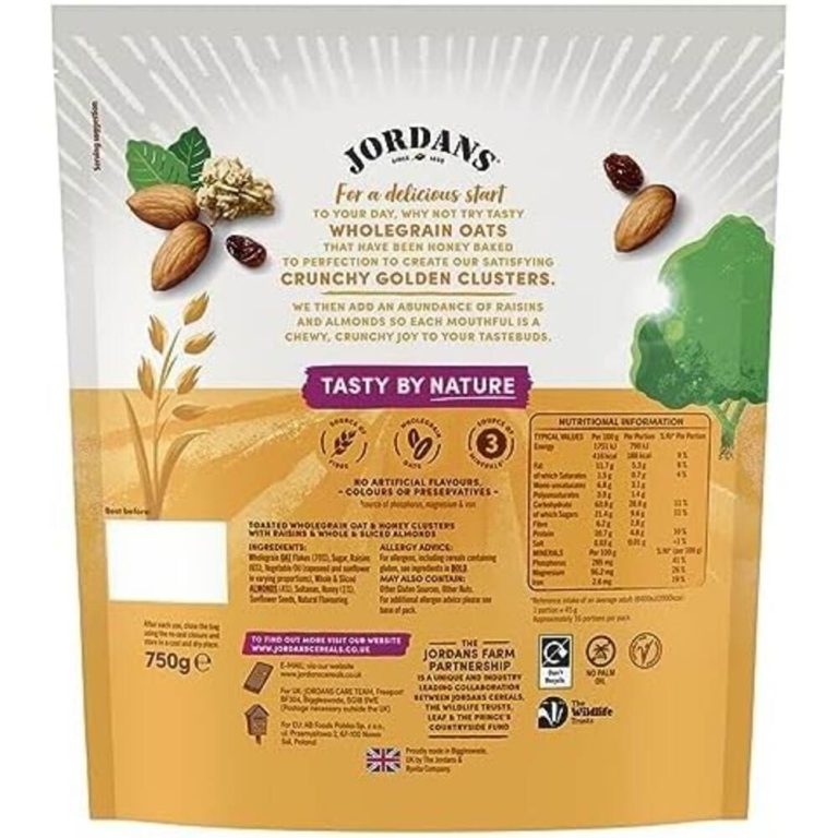 Jordan’s Crunchy Oats Granula (Raisin & Almond) | 750g
