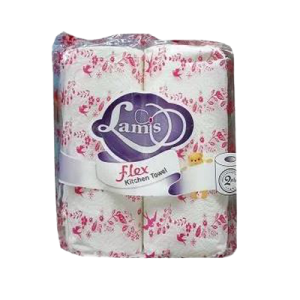 Lamis Plus Toilet Single Roll x 4 rolls