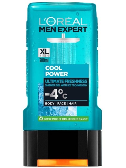 Loreal Men Extra Cool Power Shower Gel (300ml)