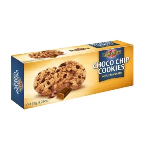 Quickbury White Coated Cookies with Vanilla Cream (150g)