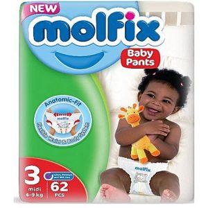 Molfix Pant Size 3 Jumbo Pack Diapers