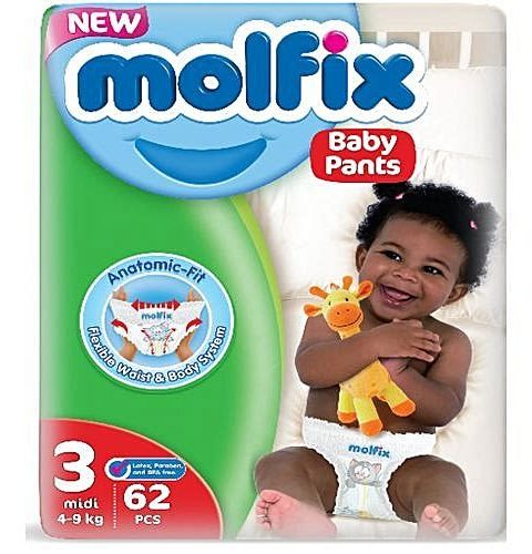 Molfix Pant Size 3 Jumbo Pack Diapers