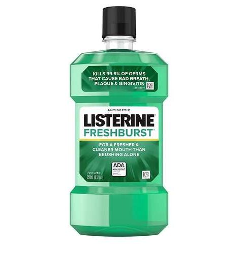 Listerine Mouthwash Fresh Burst