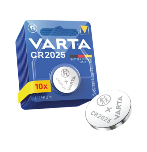 Varta Electronics CR2025 Lithium Coin Cell Battery