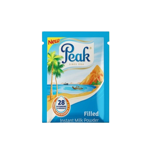 Peak Filled Instant Milk Powder sachet (12g x 10)