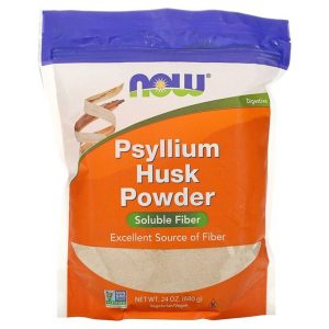 Whole Psyllium Husk Soluble Fibre | 16OZ. (454g)