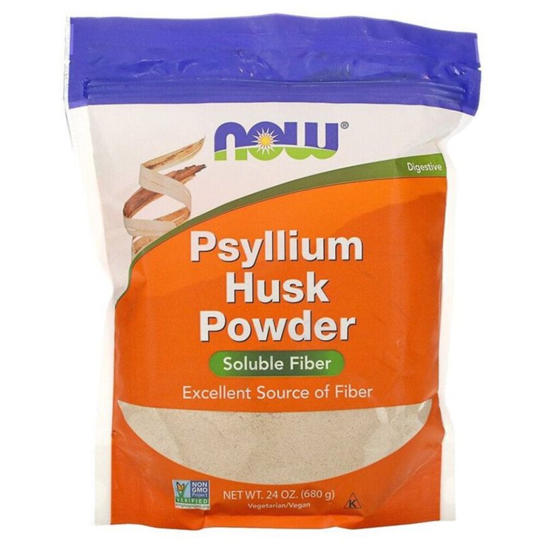 Whole Psyllium Husk Soluble Fibre | 16OZ. (454g)